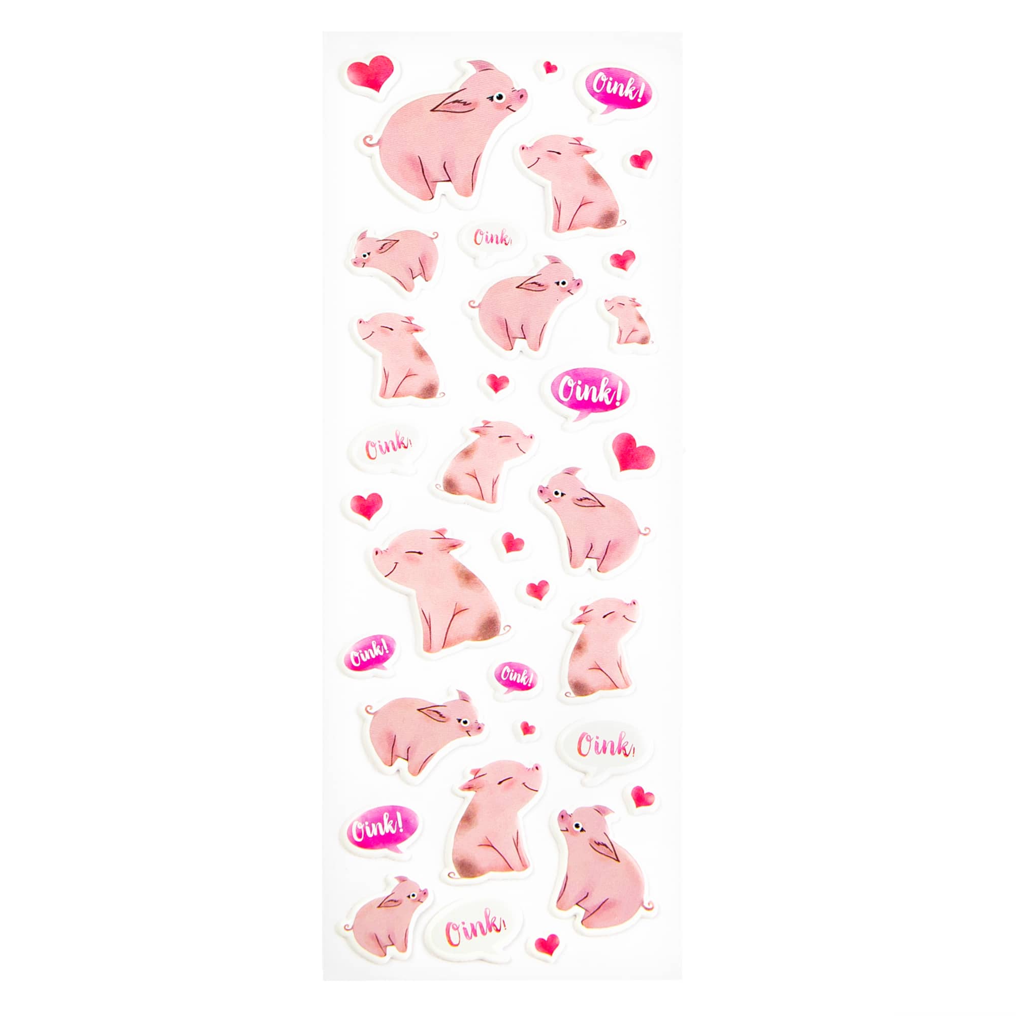 Pigs Repeat Puffy Stickers by Recollections™